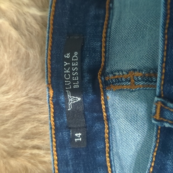 Lucky & blessed wide leg jean - Picture 7 of 9